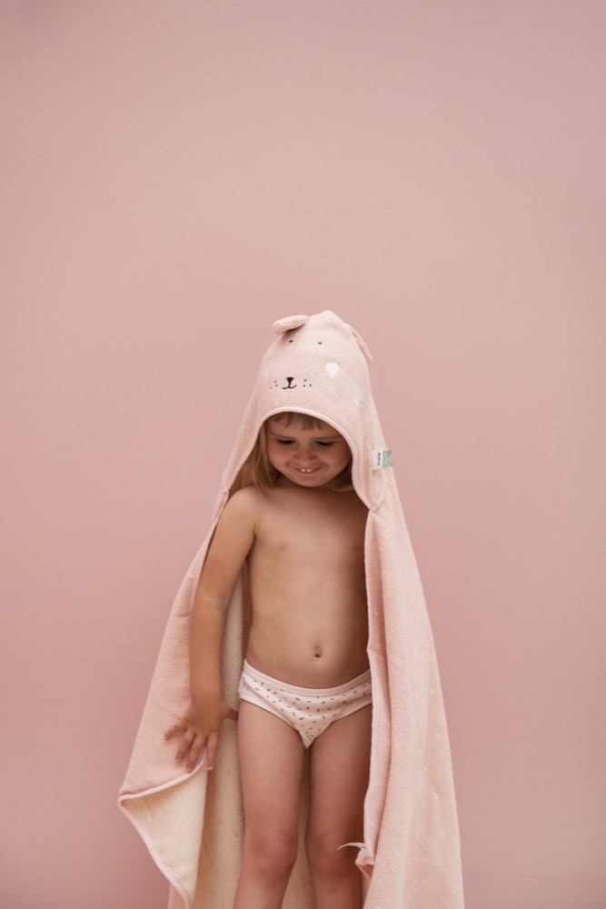 Hooded towel | 70x130cm - Mrs. Rabbit